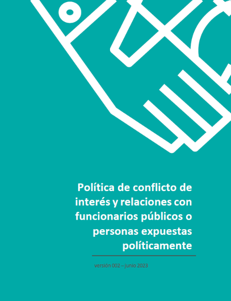 Política de conflicto de interés y relaciones con FFPP-PEP