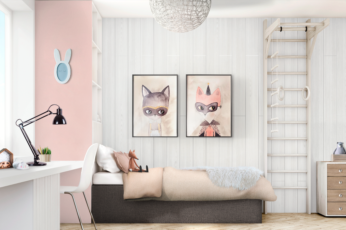 5 tips para decorar piezas de niños - Arauco Chile, image size:1099x733