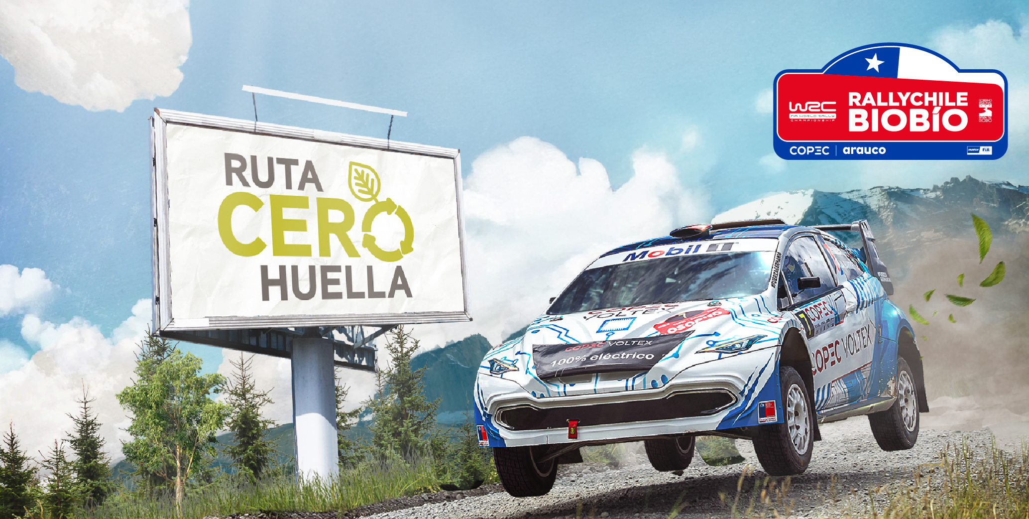 Mundial de Rally Chile Biobío 2024 será carbono neutral.