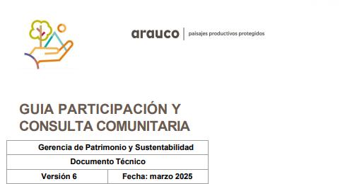 Guía participación y consulta comunitaria