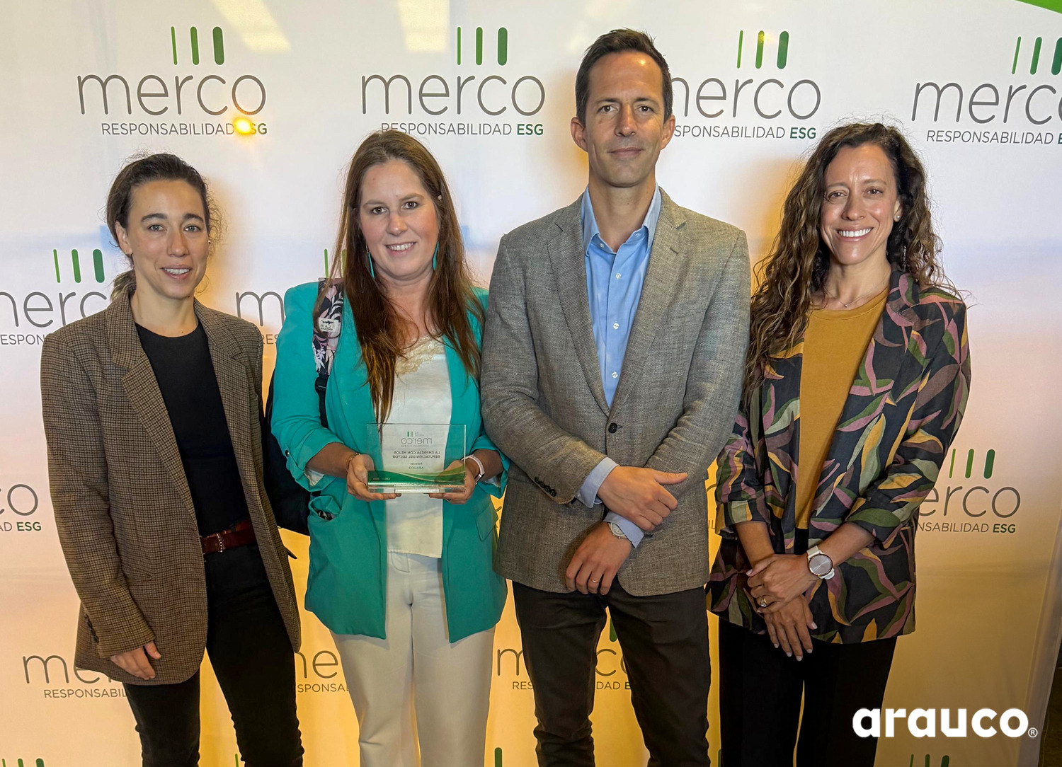 ARAUCO lidera el ranking de reputación Merco ESG en el sector forestal