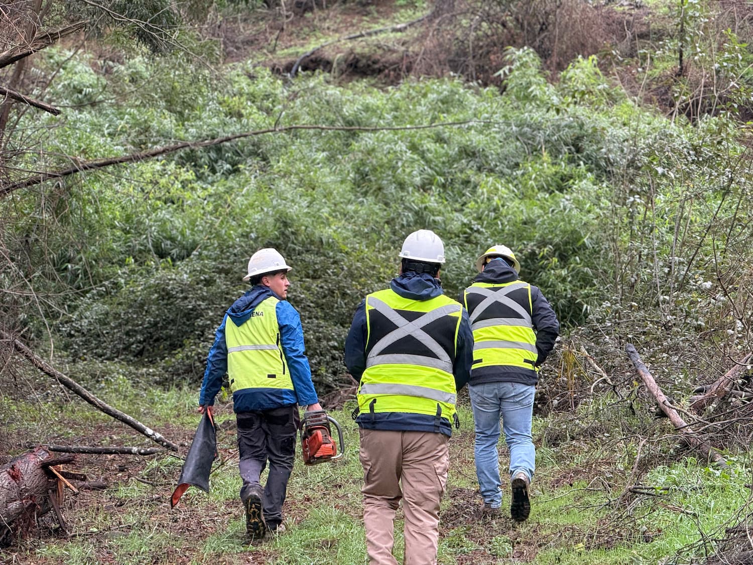 ARAUCO apoyó labores para resguardar el suministro de agua para 1.500 vecinos