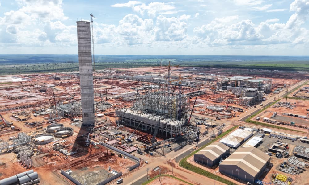 Así avanza la planta Sucuriú, el gran proyecto industrial de Arauco en Brasil