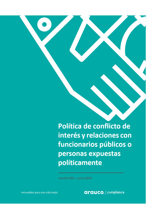 Política de conflicto de interés y relacionamiento con FFPP o PEP